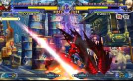 BlazBlue: CSII for PSP Screenshot